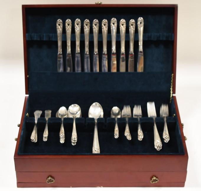 62 Pc. International "Spring Glory" Sterling Set