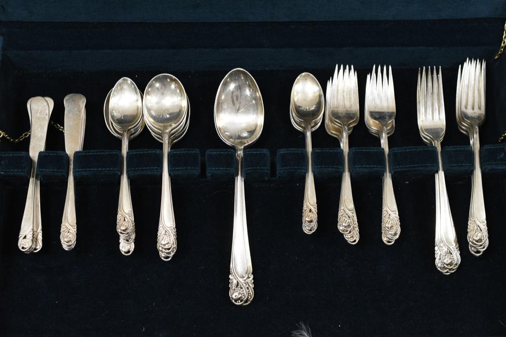 62 Pc. International "Spring Glory" Sterling Set