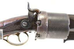 Percussion Billinghurst Revolving Cylinder Rifle