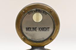 Moline-Knight Boyce Moto-Meter w/ Dog Bone Cap