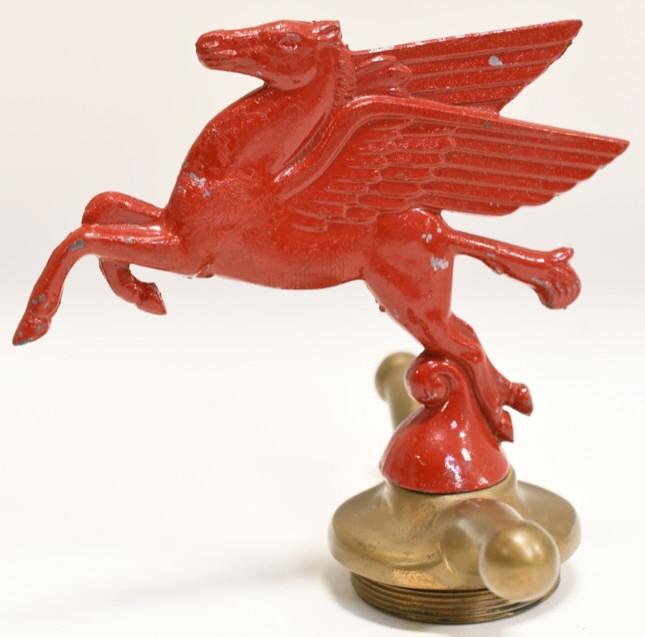 Mobil Pegasus Hood Ornament Radiator Cap Mascot