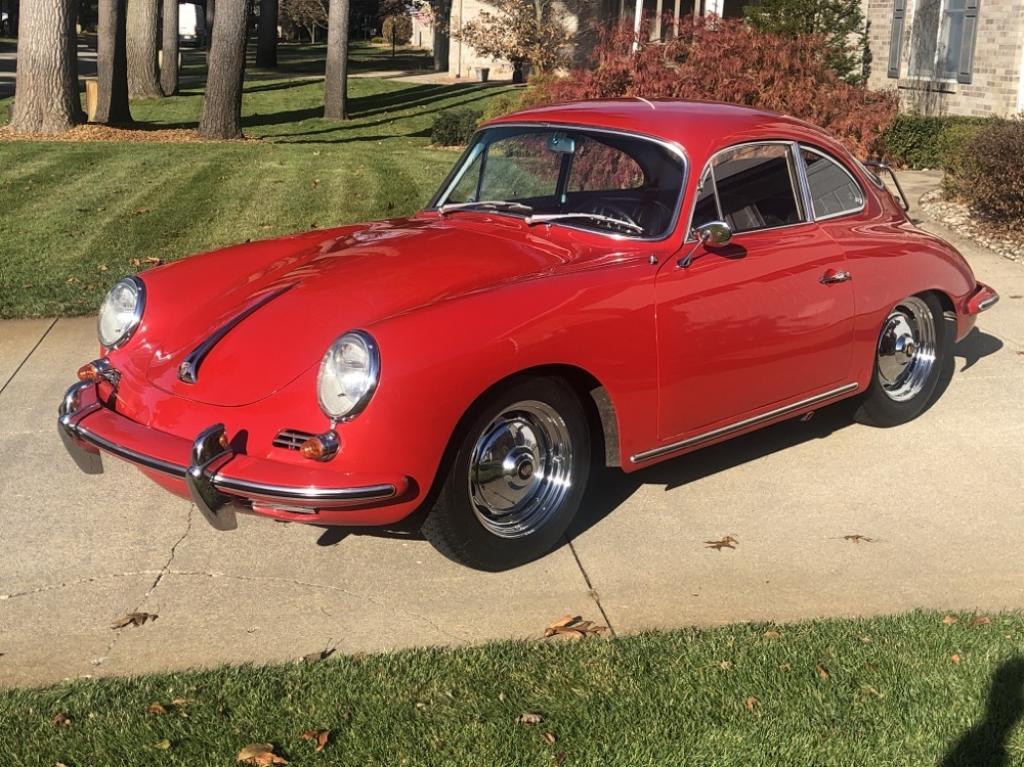 1963 Porsche 356B 1600 Karmann Coupe