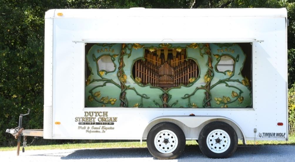 1912 Dutch Street Organ and Trailer