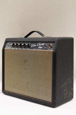 1960's Fender Black Face Vibro Champ Amplifier