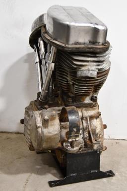 1949 Harley Davidson FL Panhead Engine