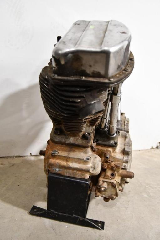 1949 Harley Davidson FL Panhead Engine