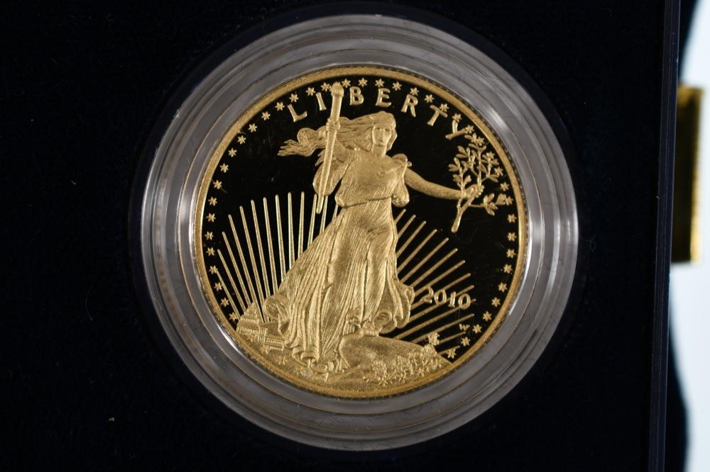 2010 American Eagle Gold Proof Four-Coin Set