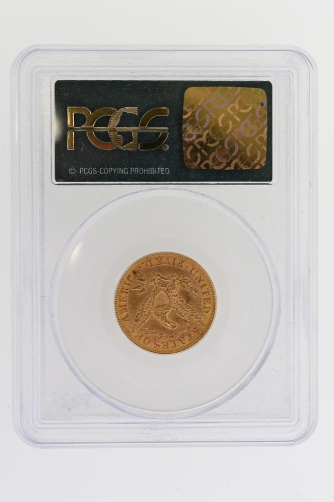 1882 U.S. $5 Gold Liberty Head Coin PCGS MS 62