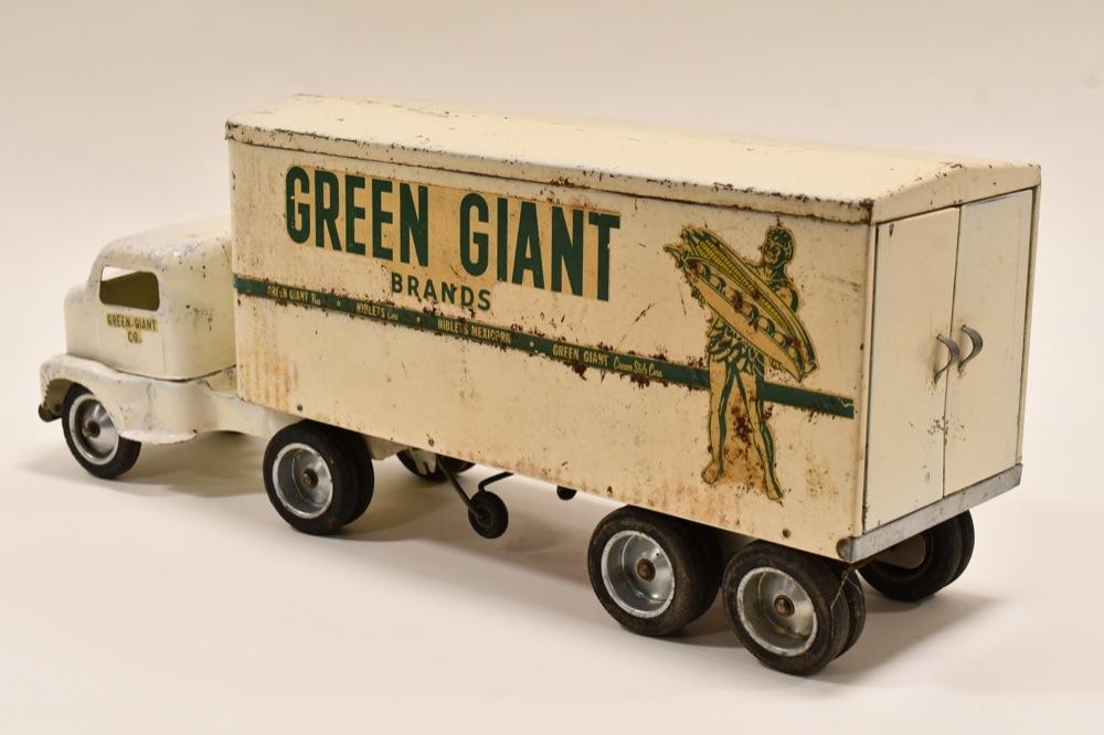 Tonka Private Label Green Giant Truck and Trailer