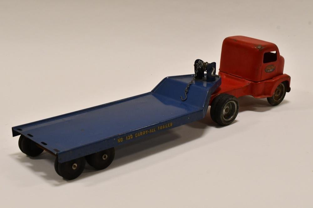 Tonka Truck w/ No. 130 Carry-All Trailer