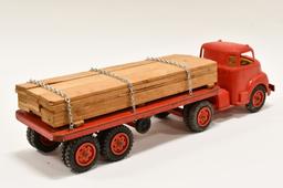 Wyandotte Lumber Hauler Truck and Trailer