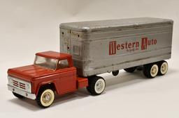 Structo Western Auto Truck and Trailer