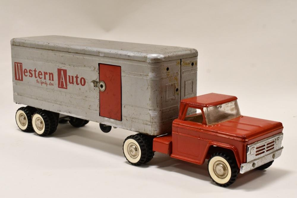 Structo Western Auto Truck and Trailer