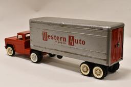 Structo Western Auto Truck and Trailer