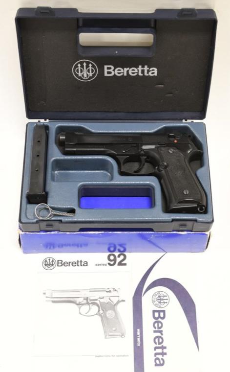 Beretta Model 92F 9mm Semi-Auto Pistol In Box