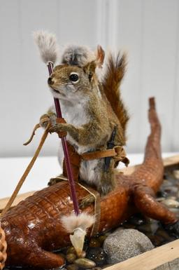 Full Body Squirrel Hunting On Caiman