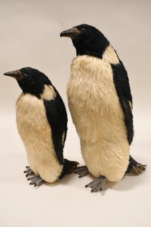 Lot Of 4 Faux Taxidermy Penguins