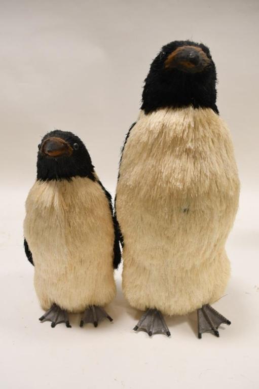 Lot Of 4 Faux Taxidermy Penguins