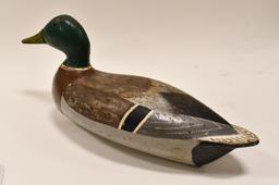 Vintage G.B. Graves Wooden Mallord Duck Decoy