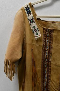 Native American Deer Skin Dress