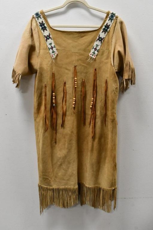 Native American Deer Skin Dress