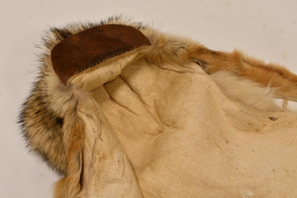 Full Body Coyote Skin Hat