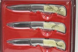 (3) Limited Edition Winchester Knife Sets