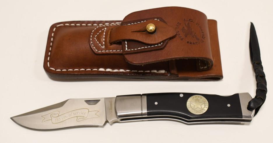 2008 A.G. Russell Texas Ranger Lockback Knife