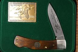 Schrade 1995-96 Federal Duck Stamp Collector Knife