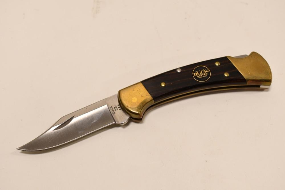 100th Anniversary Buck Folding Knife In Tin