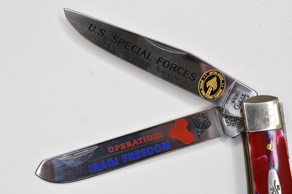 Case XX Iraqi Freedom Special Forces Trapper Knife