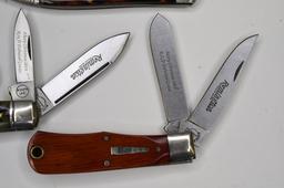 (4) Remington Silver Bullet Folding Knives