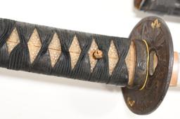 Early Japanese Samurai Wakizashi Short Sword