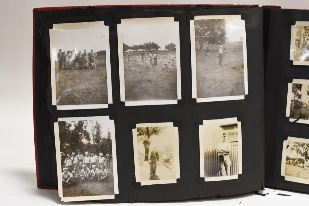 Original WWII Era US Military Navy Photo Album