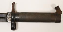 Swedish M1896 Mauser Bayonet With Scabbard.