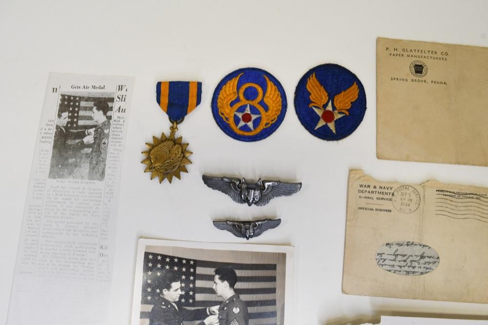 WWII Attributed US Air Medal Grouping