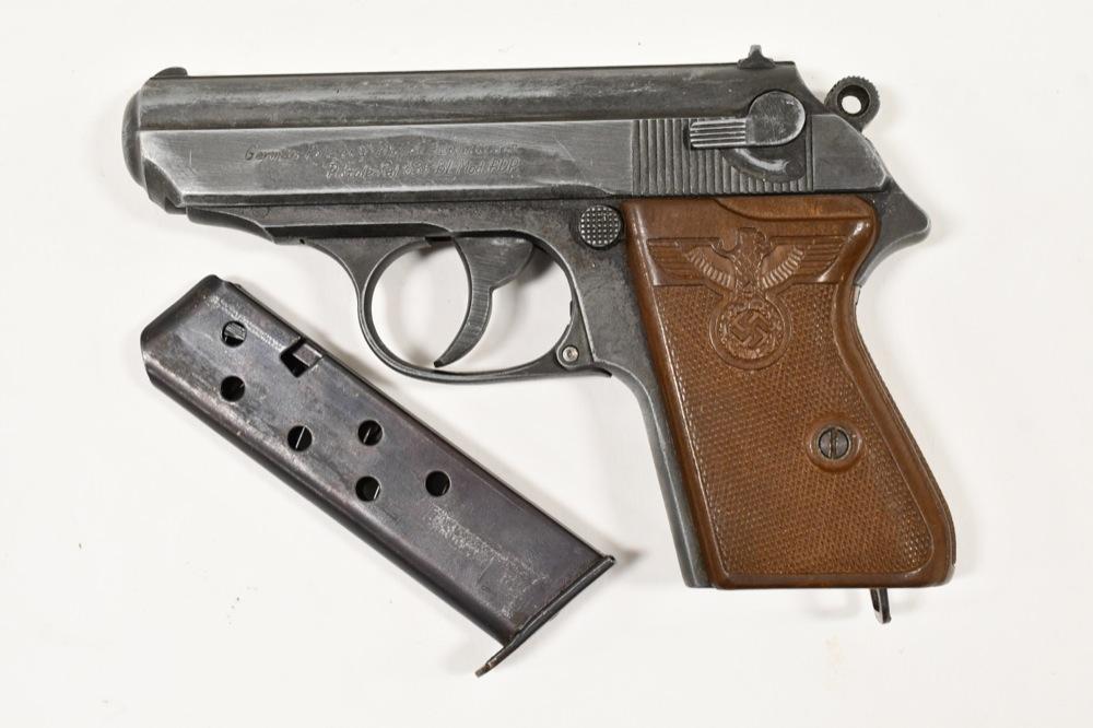 Vtg Replica WWII Walther PPK Pistol W German Eagle