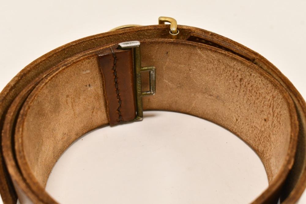 WWII German Political Leader's Belt w Buckle