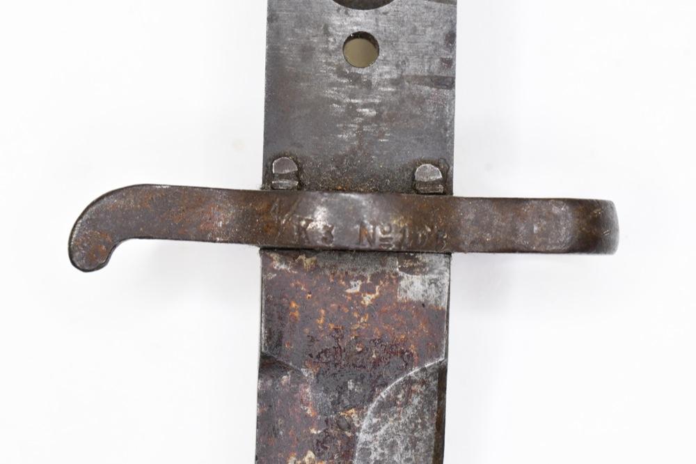 (2) Vintage Damaged Military Bayonets