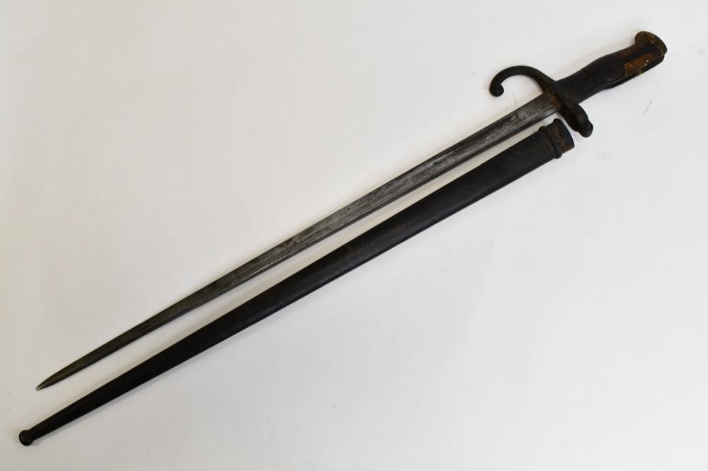 Model 1874 French Gras Bayonet w/ Scabbard