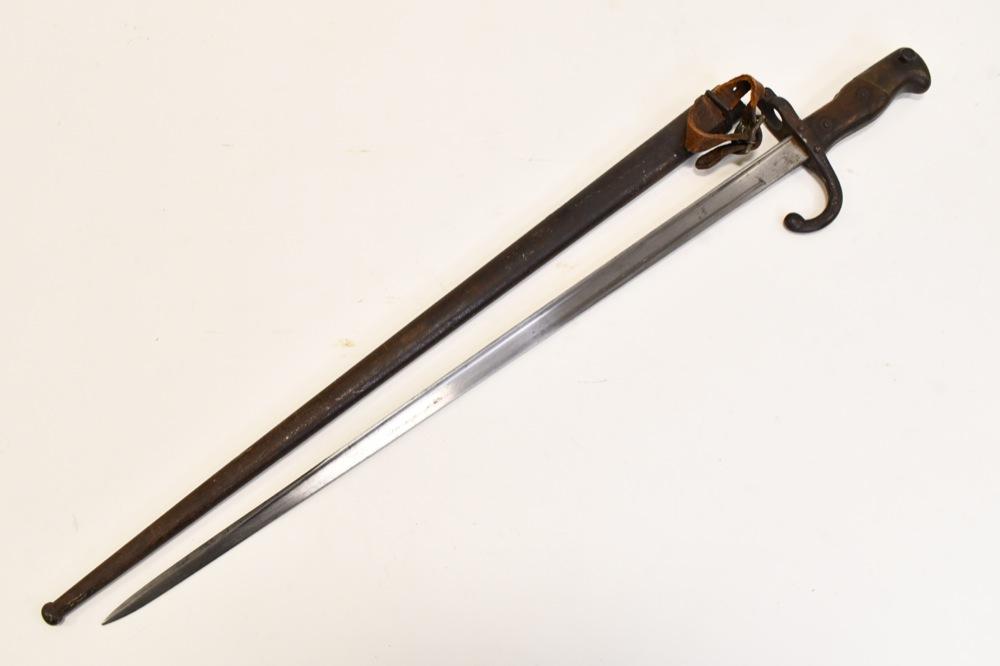 Model 1874 French Gras Bayonet w/ Scabbard
