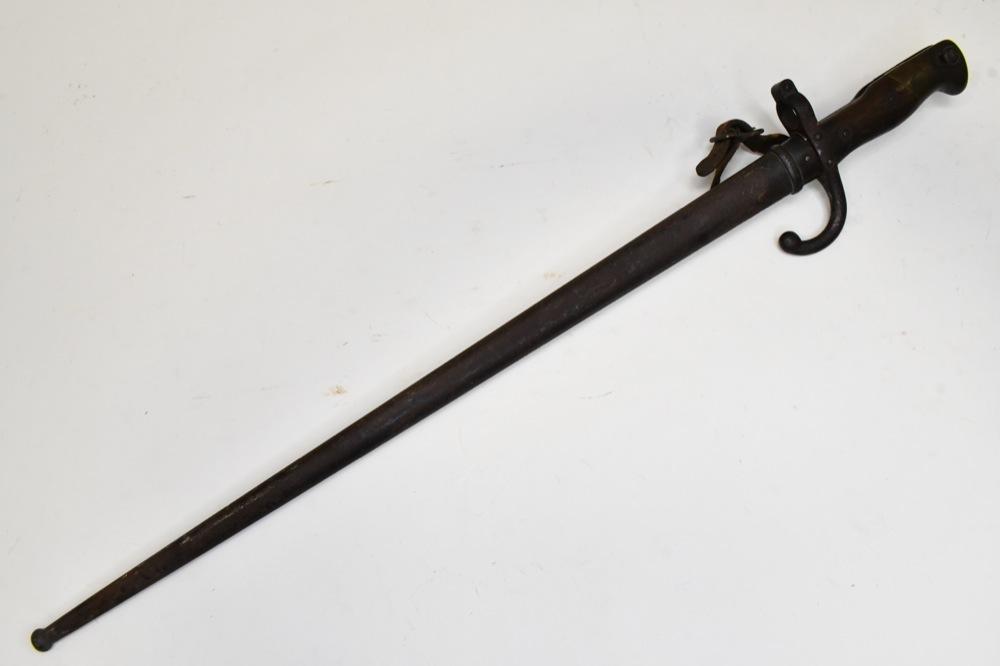 Model 1874 French Gras Bayonet w/ Scabbard