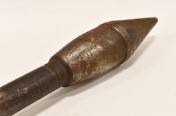 Vintage Inert Military Mortar Round