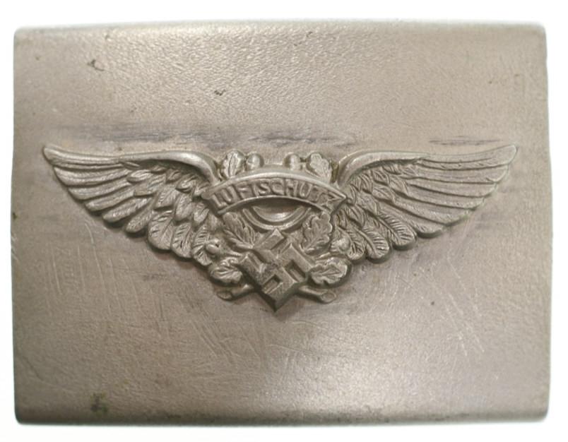 WWII German Luftschutz Belt Buckle