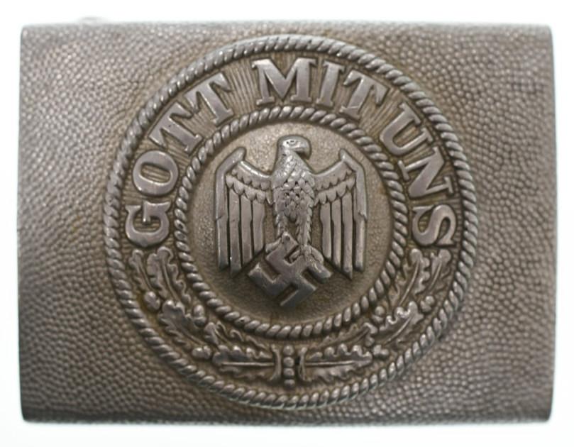 German Third Reich Army Enlisted Man's Belt Buckle