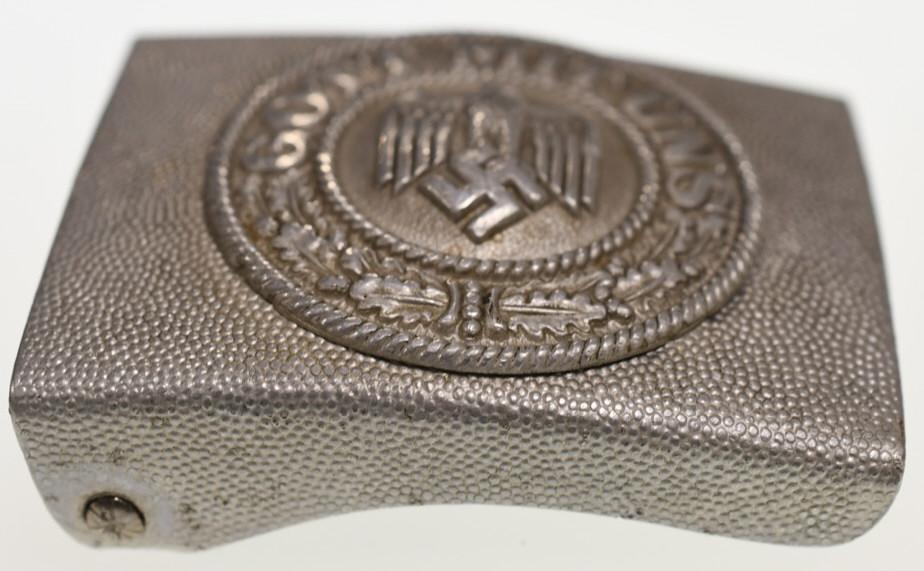 German Third Reich Army Enlisted Man's Belt Buckle