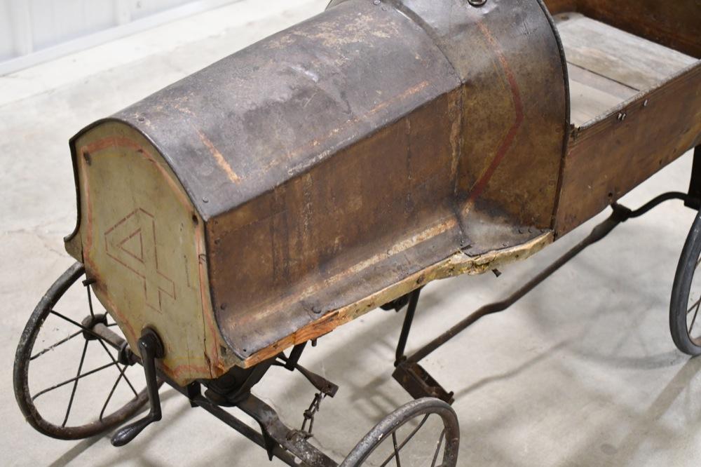 Early American National #4 Racer Pedal Car