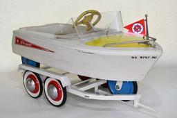 Murray Skipper Pedal Boat with Trailer