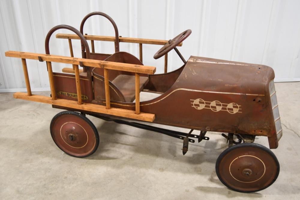 Early Gendron Fire Department Pedal Car