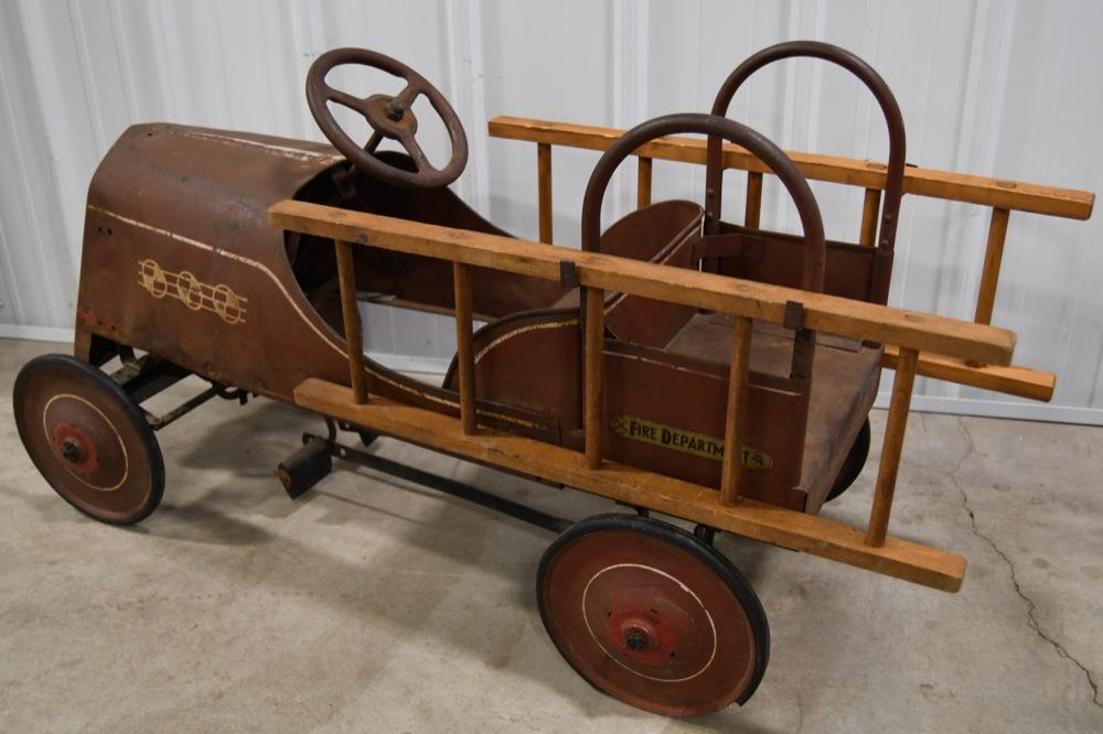 Early Gendron Fire Department Pedal Car